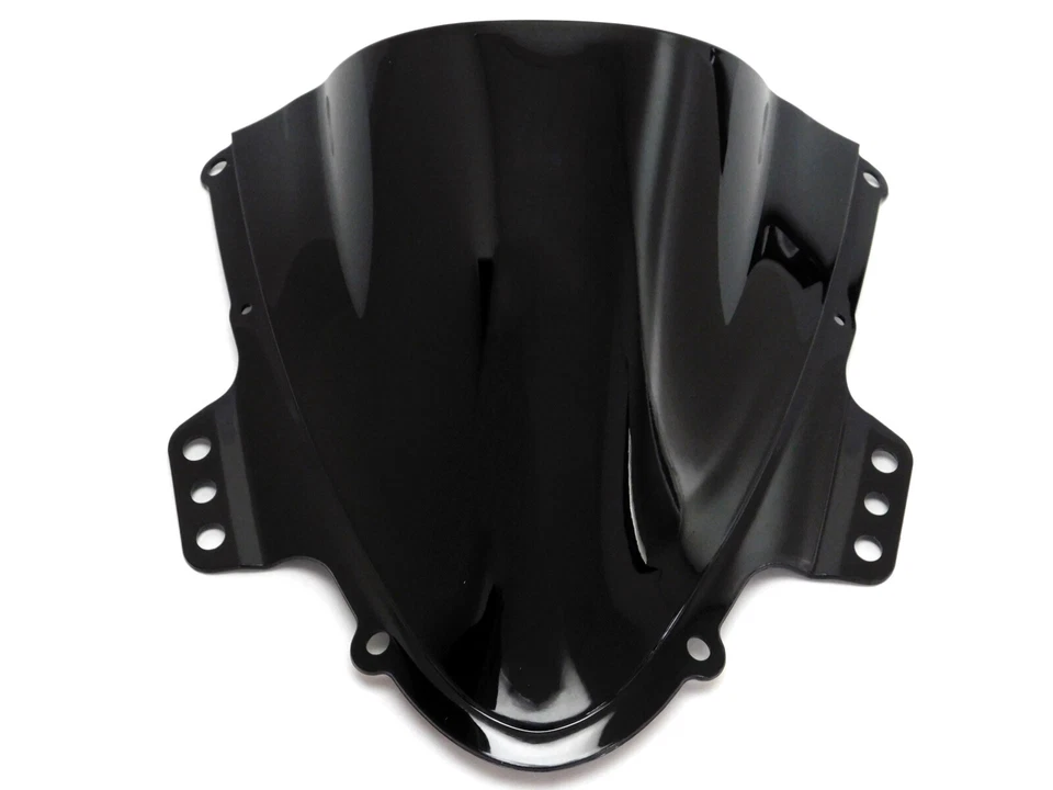 Черное двойное пузырьковое ветровое стекло ABS для Suzuki GSXR1000 2005-2006 годов выпуска - Изображение 3 из 4