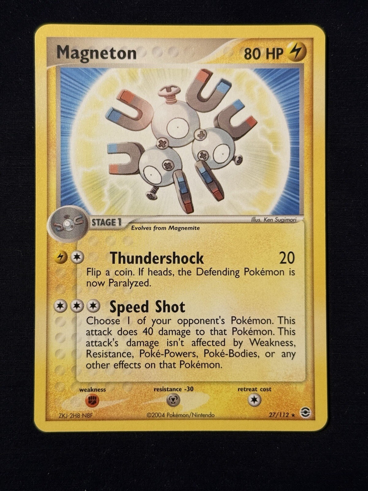 Pokemon Trading Card - EX FireRed & LeafGreen: Magneton 27/112