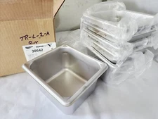 Lot of 6- Vollrath 30642 1/6th Size Food Steam Table Pan SuperPan