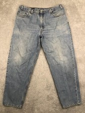 Levis 560 Jeans Men's 40x30 Vintage Loose Fit Tapered Leg Made in USA Blue