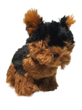 Ganz Webkinz HM788 Teacup Yorkie NO CODE Stuffed Animal Plush Puppy Dog HTF RARE