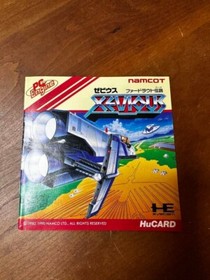 Xevious PC Engine PCE NC90004 1990 NTSC-J NEC namcot Shooter game Japan USED