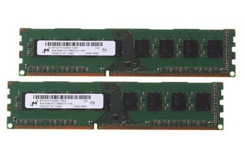 10pcs Micron 4GB 2Rx8 PC3-10600U DDR3 1333MHZ 240PIN DIMM Desktop Memory RAM 28# - Picture 3 of 13