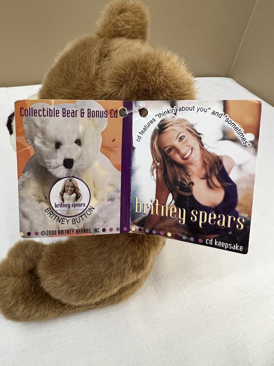 Vintage Britney Spears Collectible Bear Steven Smith Teddy Bear