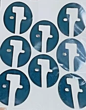 Invue ADH2181 OnePOD Angled Stand Adhesive Replacement 8-Pack Includes Prep Pads