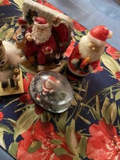 christmas figurines Preowned