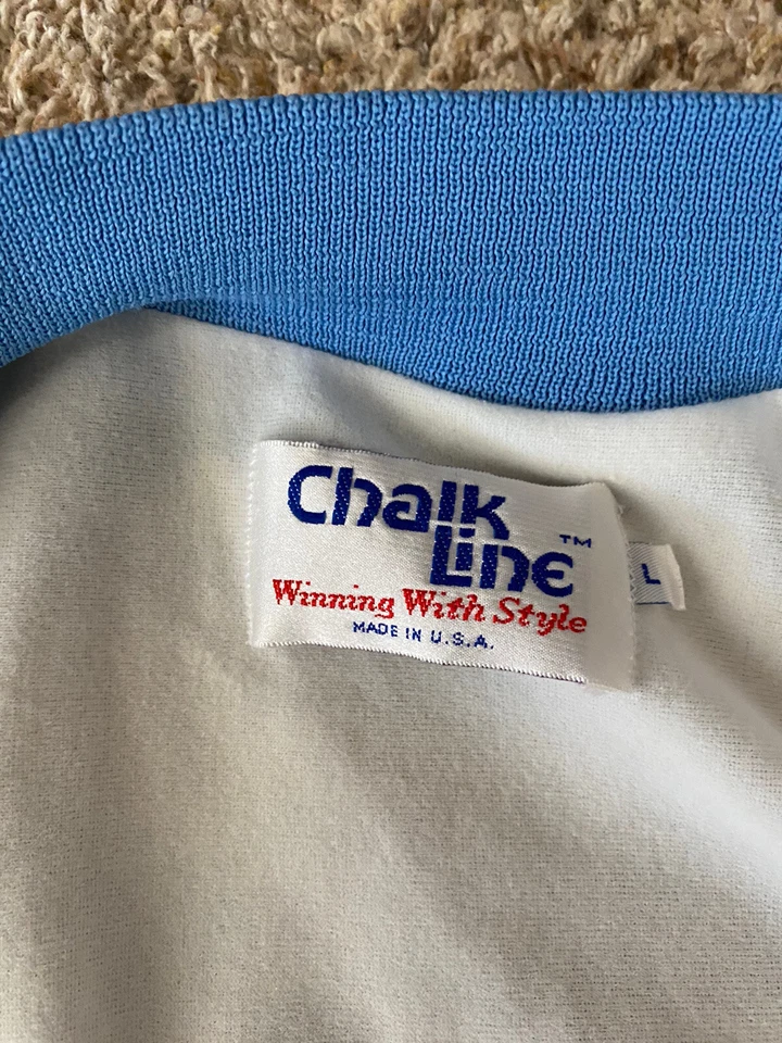 Vintage 80s UCLA Bruins Chalk Line Fanimation Jacket USA Made Size Large - Image 3 of 4