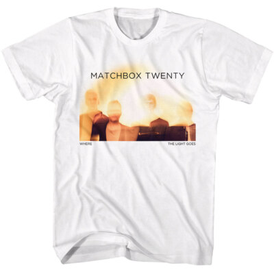 Matchbox Twenty T-Shirt WHERE THE LIGHT GOES Rob Thomas 90s Rock