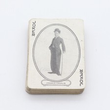 Moriarity 1916 Deck of MOVIE SOUVENIR Playing Cards w/Charlie Chaplin Boxed