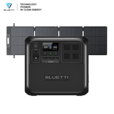 BLUETTI AC180 1152Wh 1800W Power Station 200W Solar Panel LFP for Camping Trip