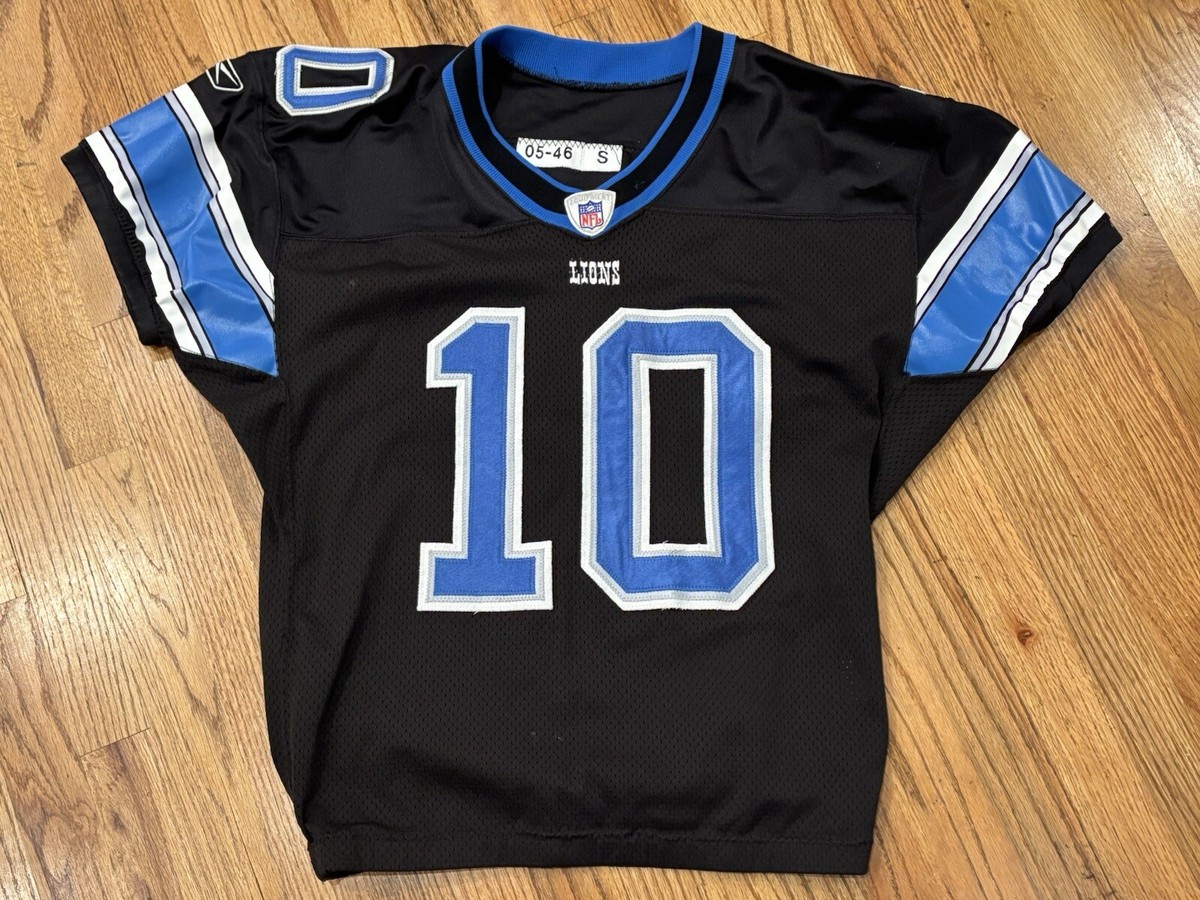 Detroit Lions Game Used Alternate Jersey Game Worn Jersey