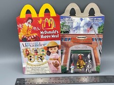 McDonalds Niños Happy Meal Caja Vintage 2002 Madame Alexander Matchbox Cars
