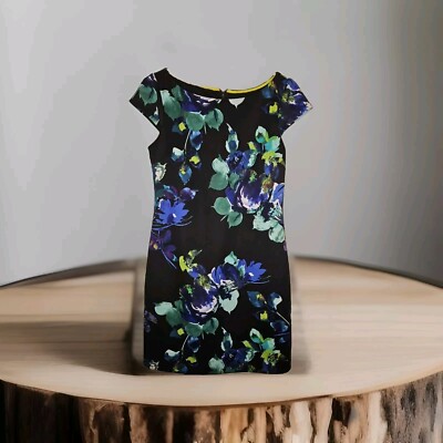 vince camuto fit and flare scuba dress Floral Sleeveless Scuba Fit & Flare Dress