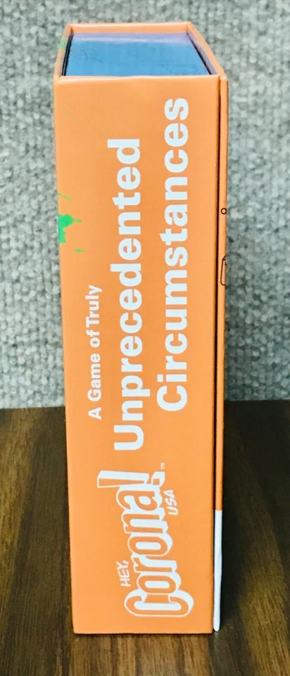 嘿,Corona! 美国 (2020) 新奇游戏 COVID 大流行性冠状病毒全新未拆封卡 — 第 4/4 张图片