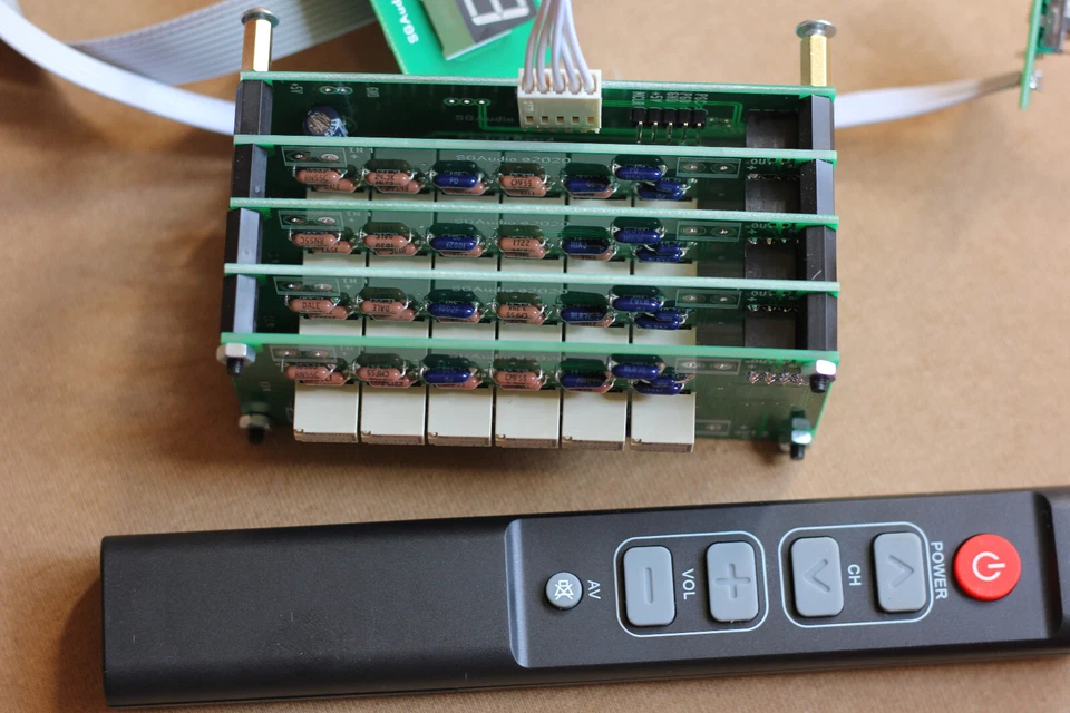 Volume Control Relay Attenuator with IR Control 8 chan home theater - Image 4 of 4