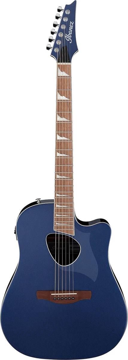Ibanez Altstar ALT30 Acoustic Electric Guitar Night Blue Metalic