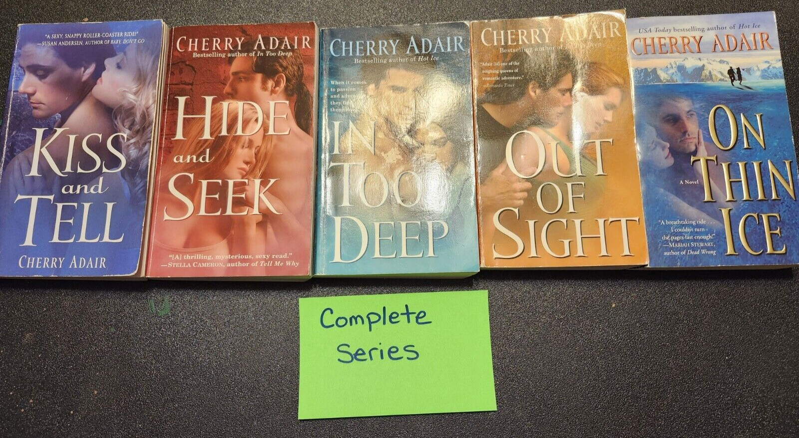 T-FLAC: Wright Family by Cherry Adair (complete series)