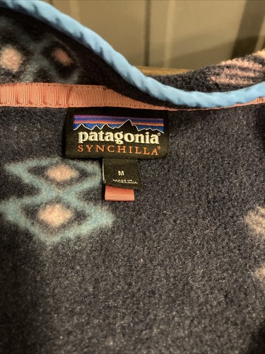 patagonia womens lightweight synchilla Snap T Pullover Size M - Picture 3 of 4