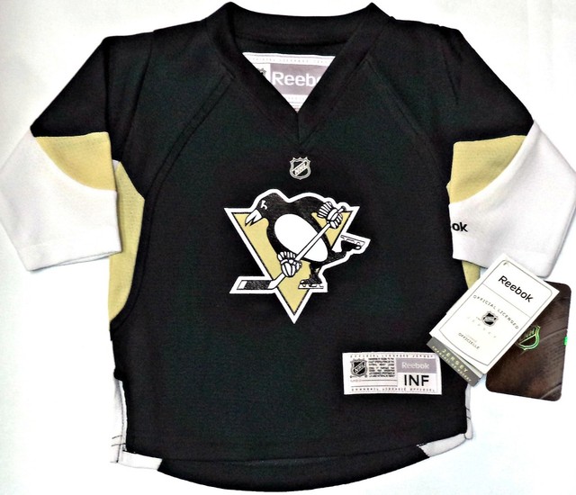 NWT PITTSBURGH PENGUINS INFANT/BABY 1224 MONTHS NHL LICENSED REEBOK