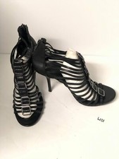Tory Burch Strappy Black Heels Vintage Size 7.5 $355 #10 TRY ON
