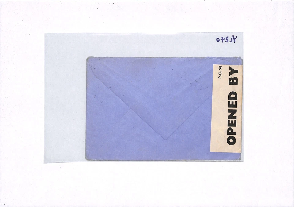 USA WW2 Air Mail Cover NY VTM TUXEDO PARK GB Oxford SAS McNaught 1940 YL240 - Image 4 of 4