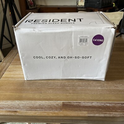 NECTAR Resident Serenity Sleep California King Bundle, White 741 W/ One Pillow