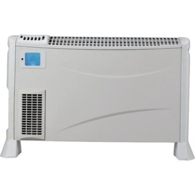 HELLER Elektro-Konvektor K360-TL 2000W hellgrau mit Gebläse