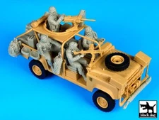 Black Dog 1/35 US RSOV Ranger Accessories & Crew (4 Figures) (Hobby Boss) T35079