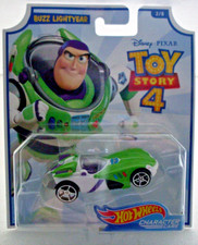 Hot Wheels Toy Story 4 Buzz Lightyear Character Cars Disney Pixar 2/8 2018