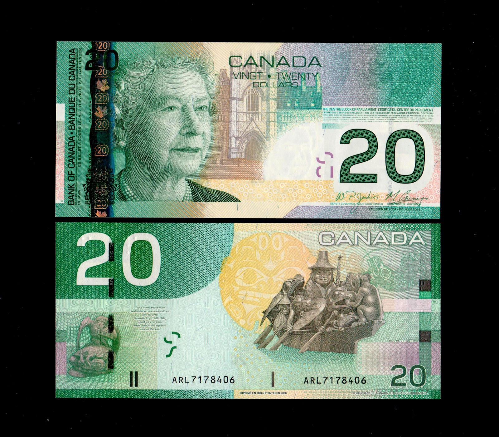 Canada 2004 20 Bank of Canada Gem Unc (a198) eBay