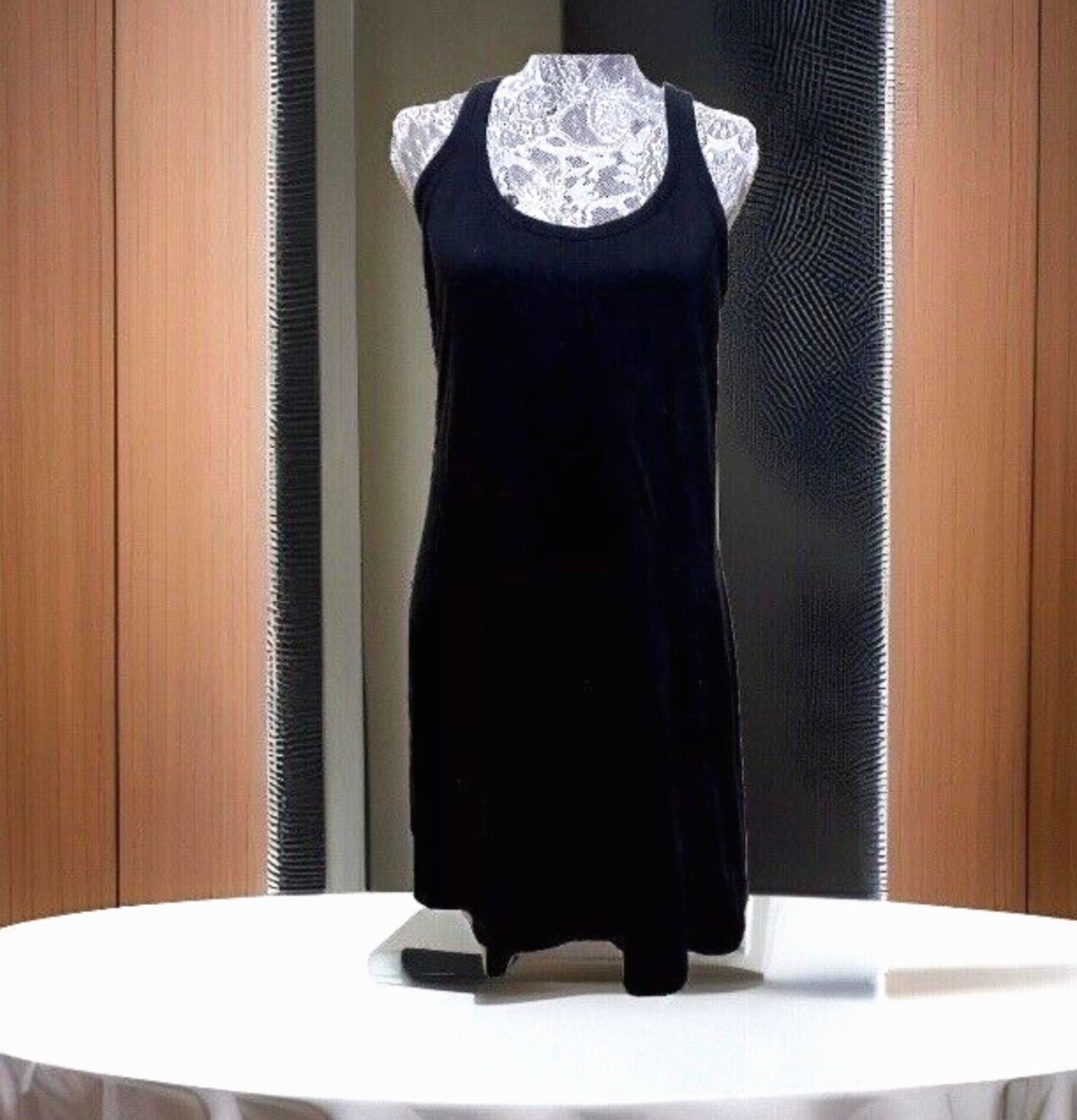 AG Adriano Goldschmied Dress Womens Hippie Festival Sleeveless Tank Black Size M thumbnail 5