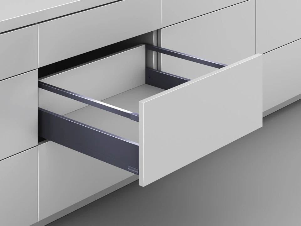 Beispiel Küche L-Form U-Form erweiterbar weiss oder Kashmir matt Soft Close Neu - Bild 3 von 4