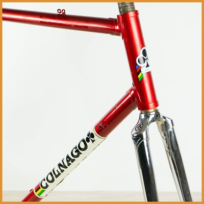 Kit cadre Colnago Super rouge Saronni - 30300 - Troc Vélo