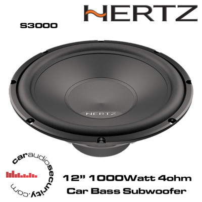 hertz woofer for car