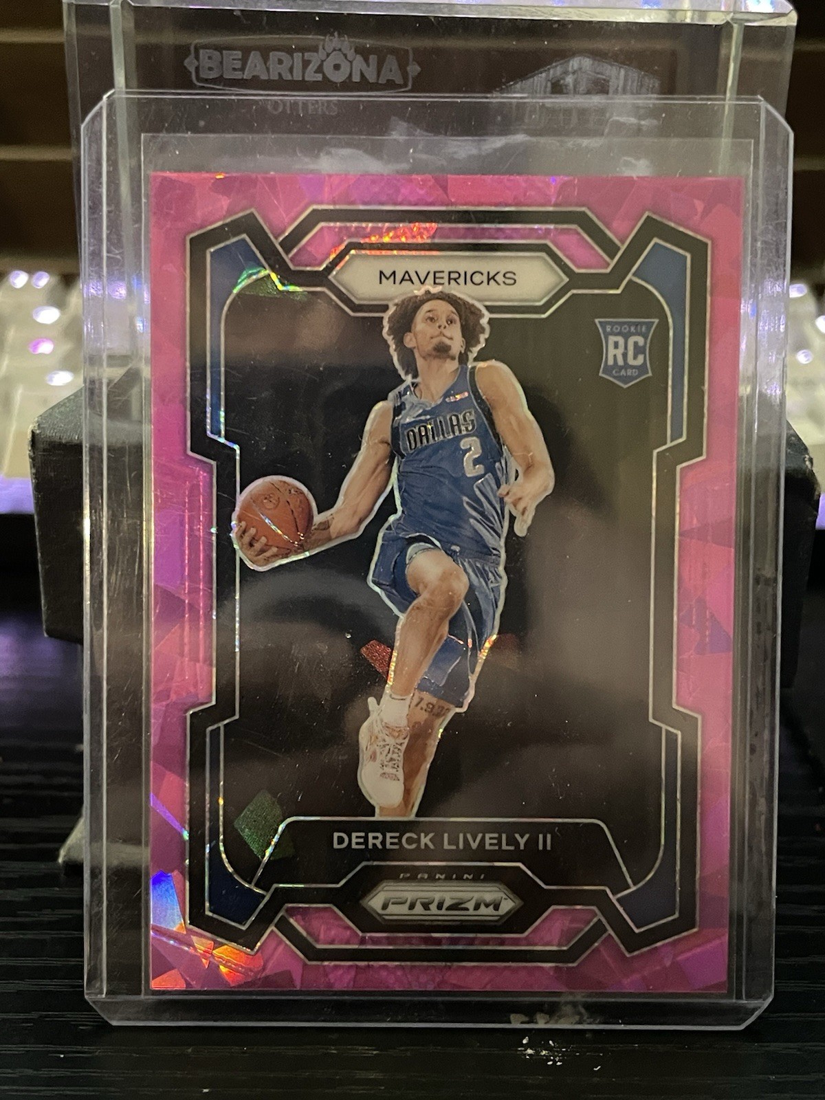 2023-24 Panini Prizm - Dereck Lively #163 Pink Ice Prizm (RC)