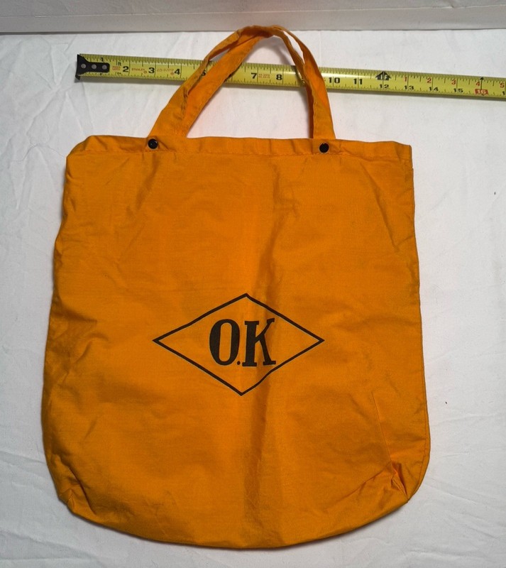 Japanese Okayasu Steel Company tote grocery shopping bag