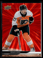 2024-25 Upper Deck Extended Series Outburst Red 15/25 Noah Cates #597