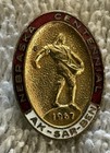6 Vintage Aksarben Ak-Sar-Ben Membership Lapel Pin Omaha Nebraska NE — photo 4