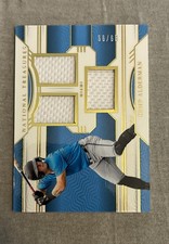 2024 Panini National Treasures - Game Gear Swatches Trio Kemp Alderman #42...