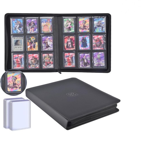 Clevir Premium Toploader Binder 252 - Convient pour 252 cartes à jouer - 9 Pocket Classeur à collectionner