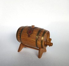 Deko Holzfass Bierfass Weinfass Handarbeit mit Ständer Dekoration