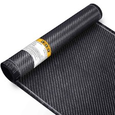 3.3ft x 12" Carbon Fiber Cloth Roll, 3K/220g Carbon Fabric, 2x2 Twill Weave Carb