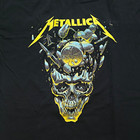 Metallica M72 World Tour 2023-2024 Black T-Shirt 2XL Rock & Pop Music — photo 1