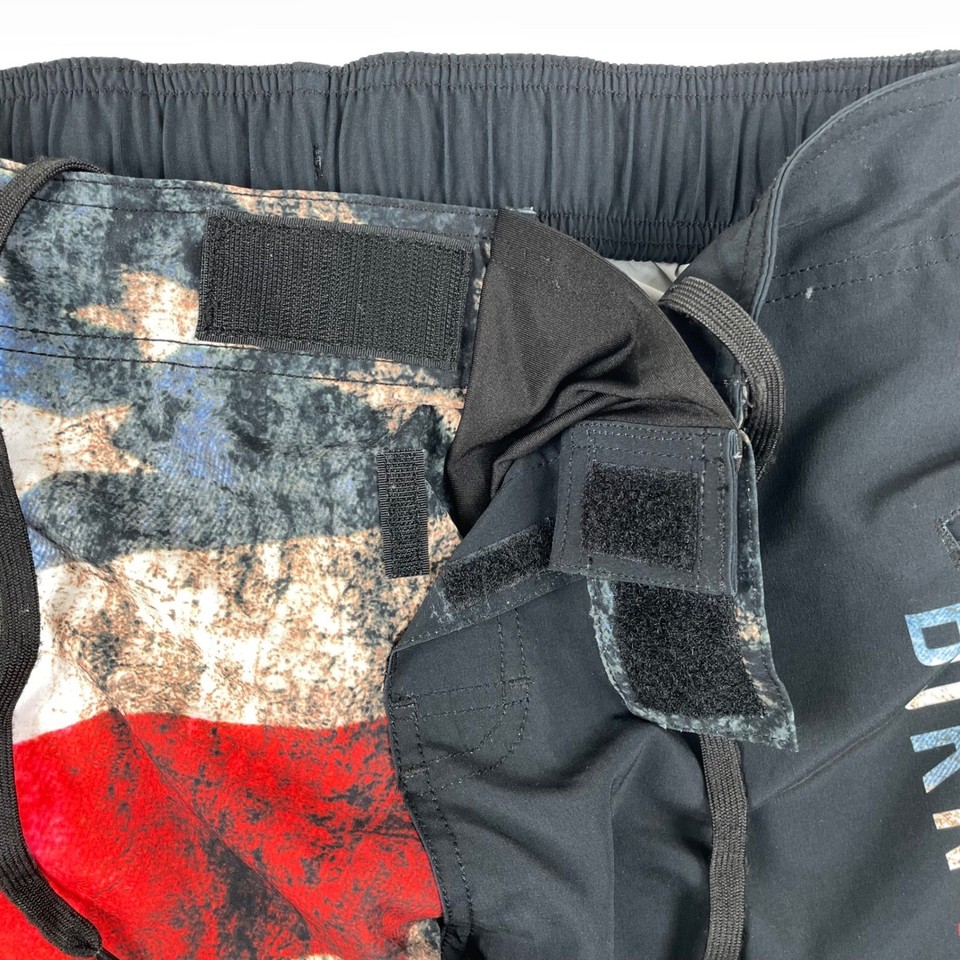 Training Pre Work Checklist Born Primitive Mens American Flag Training Shorts Black Size 30 Workout ...