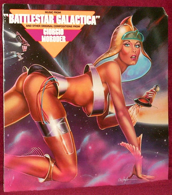 STUDIOTRACK LP SEALED MUSIC FROM BATTLESTAR GALACTICA GIORGIO MORODER CASABLANCA