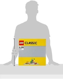LEGO Classic Gray Baseplate 10701