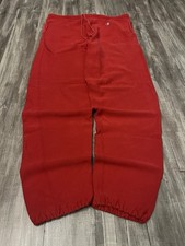 RARE Vintage USA MADE Champion Reverse Weave Sweats XL Sweatpants 90s Y2K Red
