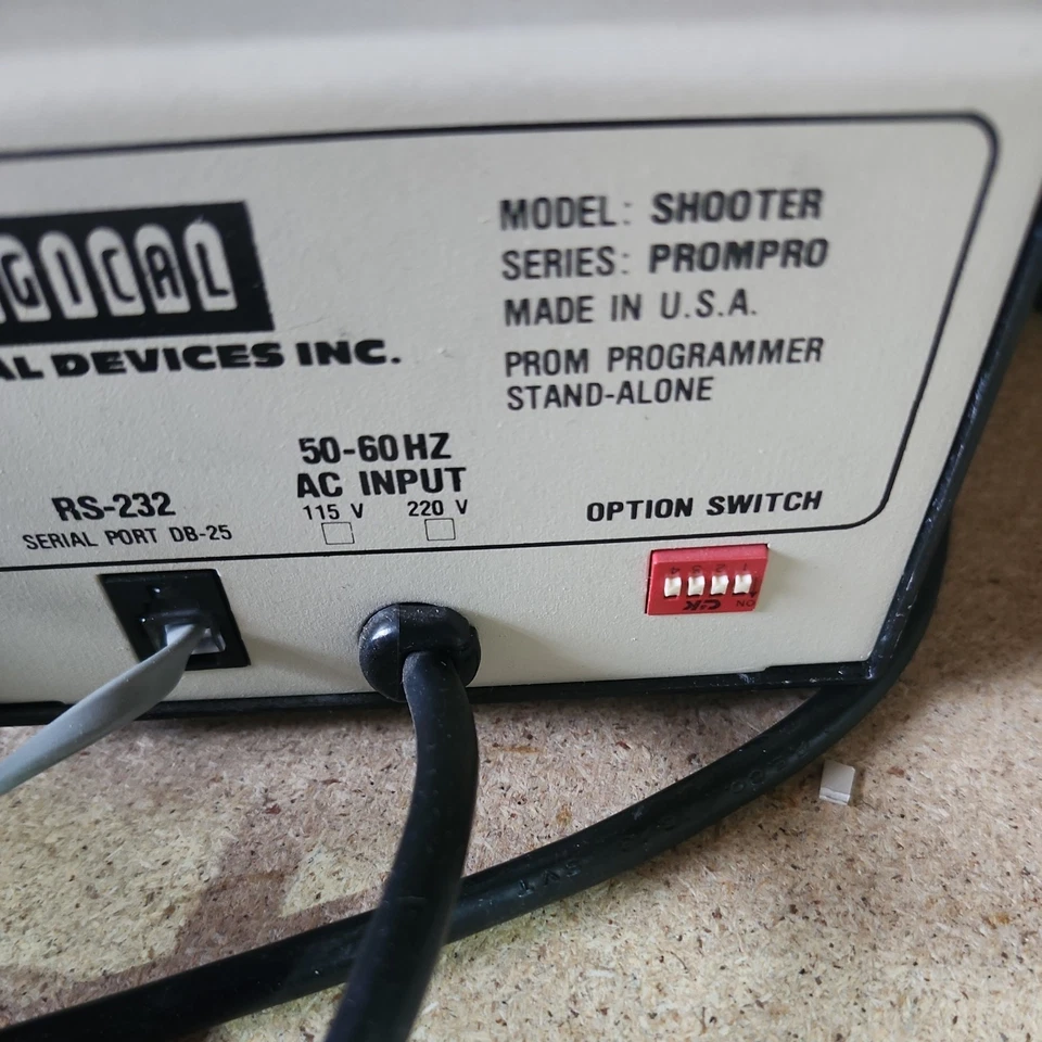 Logical Devices, Shooter EE/Eprom Programmer - Image 3 of 4