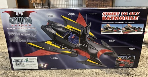 Batman Beyond Street to Sky Batmobile Ground Cruiser/Air Assault Vessel nuovo con scatola 1999 - Foto 2 di 5