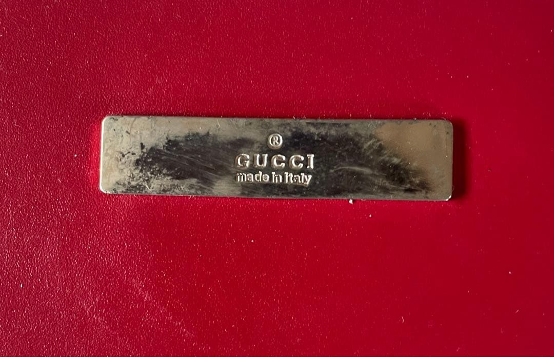 Gucci Logo Canvas Leather Shoulder Bag Red Beige Authentic Fashion Purse thumbnail 6